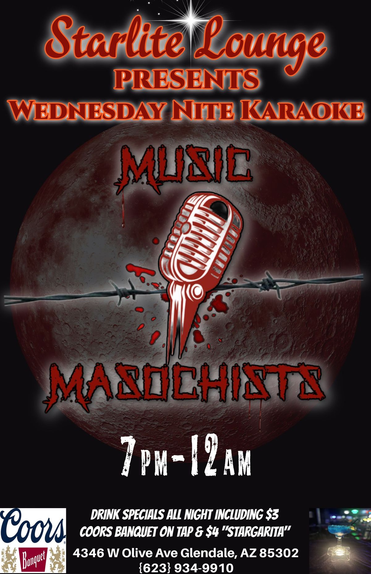 Wednesday Nite Karaoke with Music Masochists