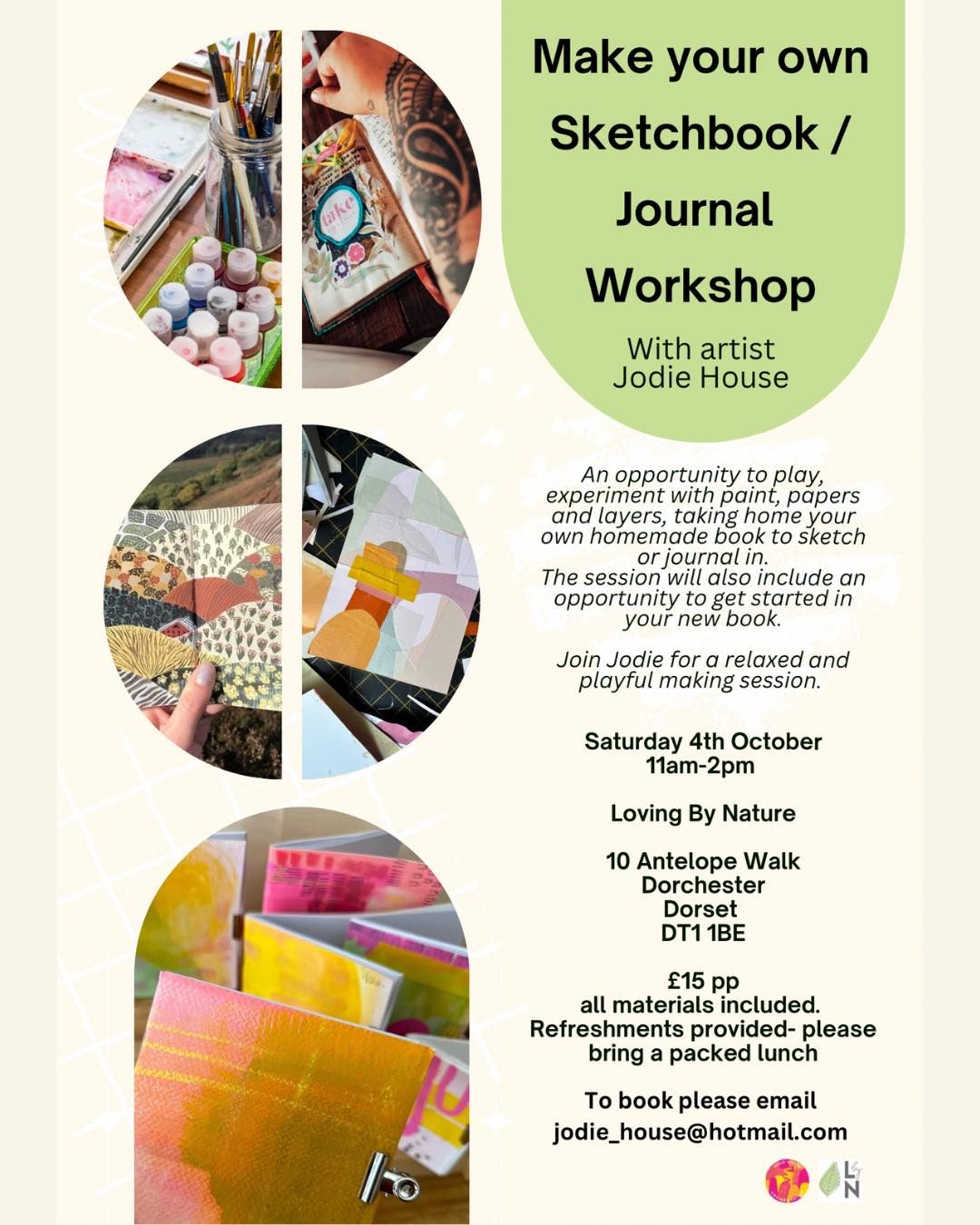 Sketchbook \/ Journal Workshop with Jodie House 