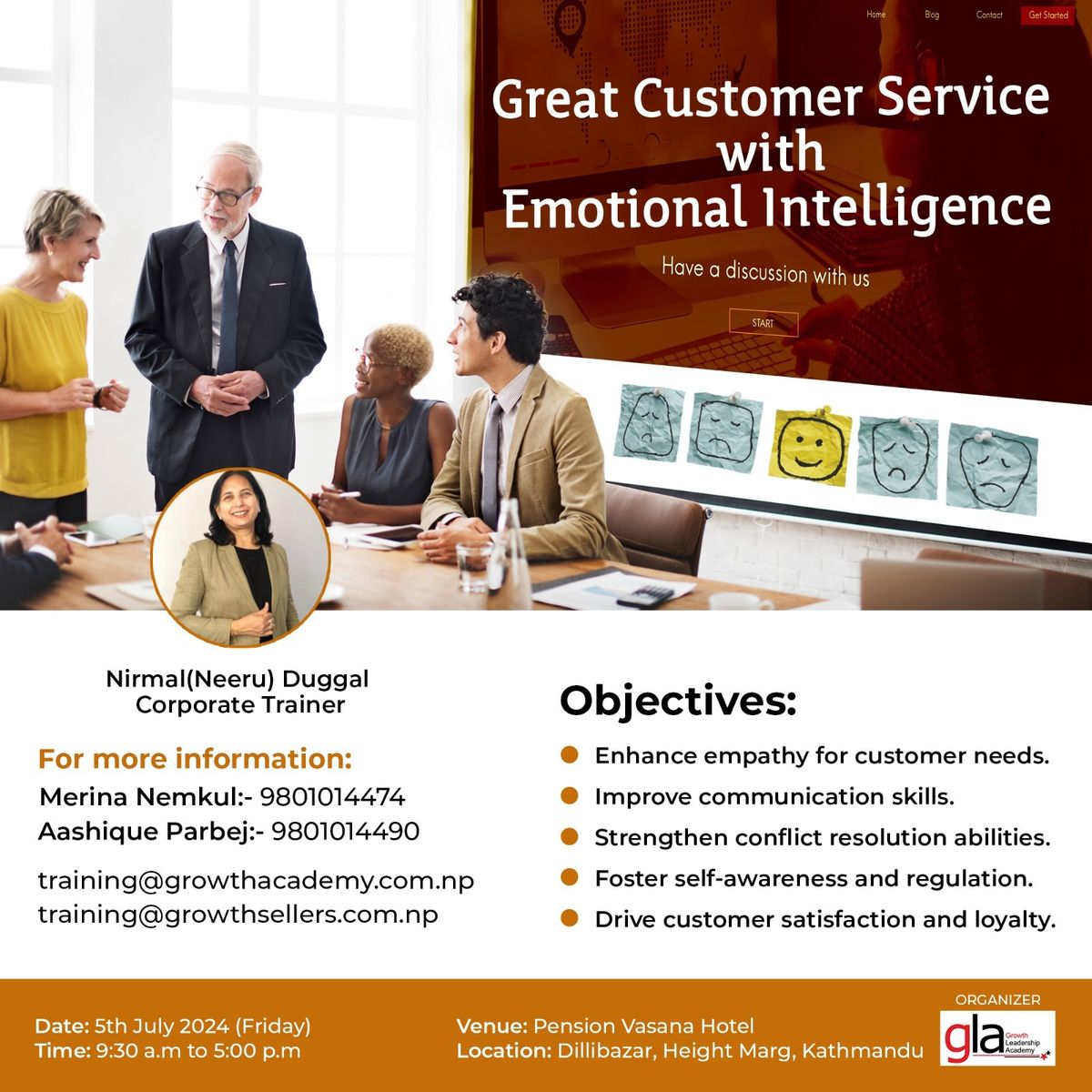 "Great Customer with Emotional Intelligence"