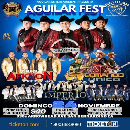 AGUILAR FEST  HERENCIA DE GRANDES 