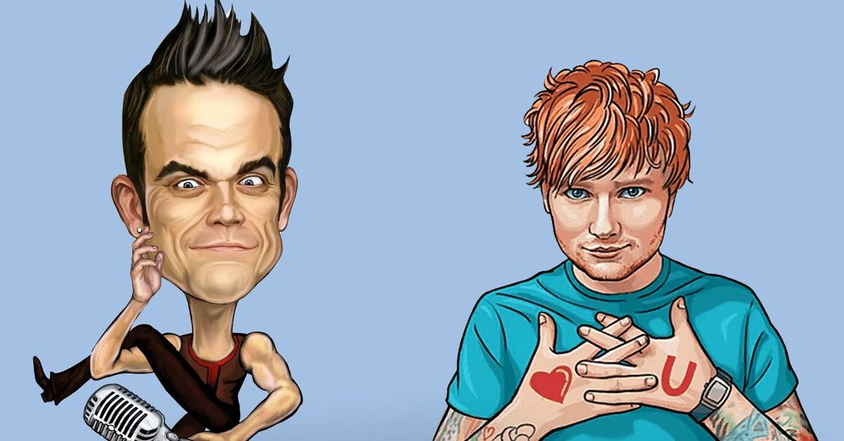 Robbie vs Ed: A Tribute to Robbie Williams and Ed Sheeran