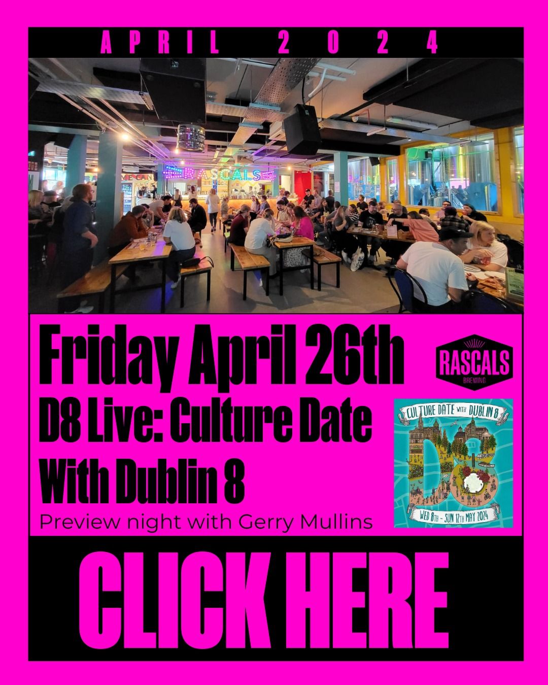 D8 Live: Culture Date with Dublin 8 Preview