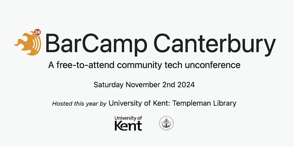 BarCamp Canterbury 2024