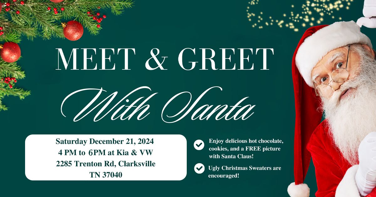 Meet & Greet With Santa