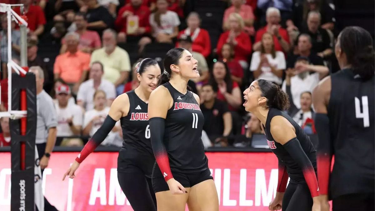 Louisville Cardinals at Georgia Tech Yellow Jackets Womens Volleyball