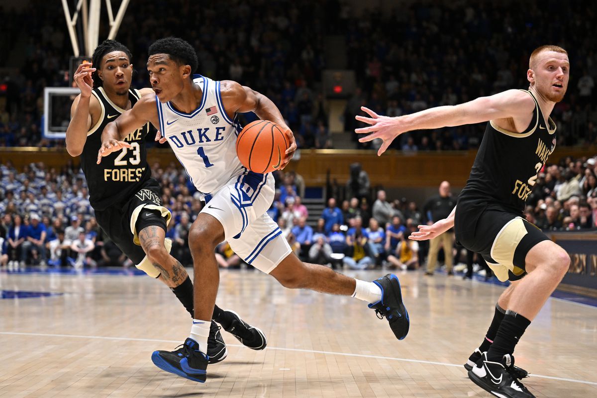 Wake Forest Demon Deacons at Duke Blue Devils Mens Basketball