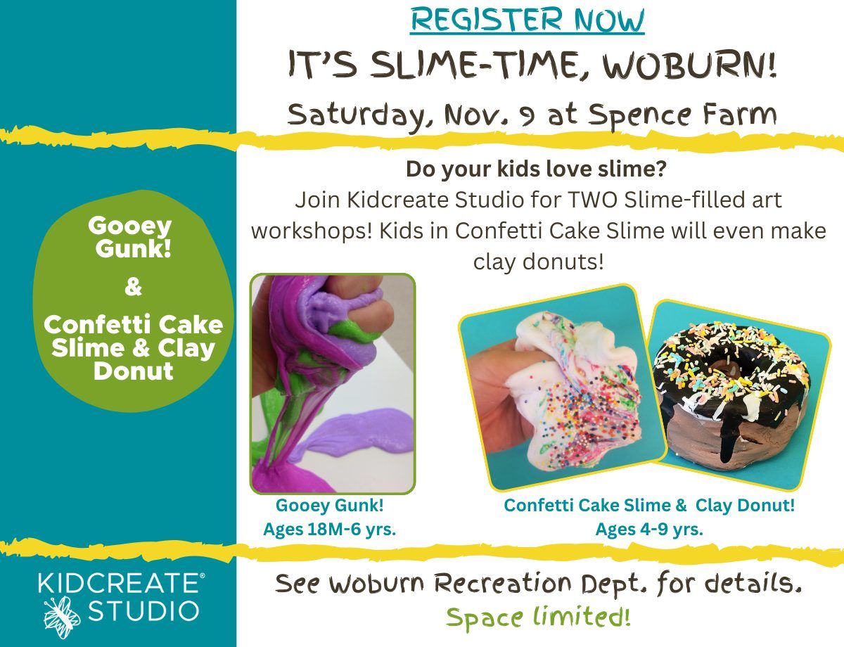 A Slime-tastic Kids Art Event