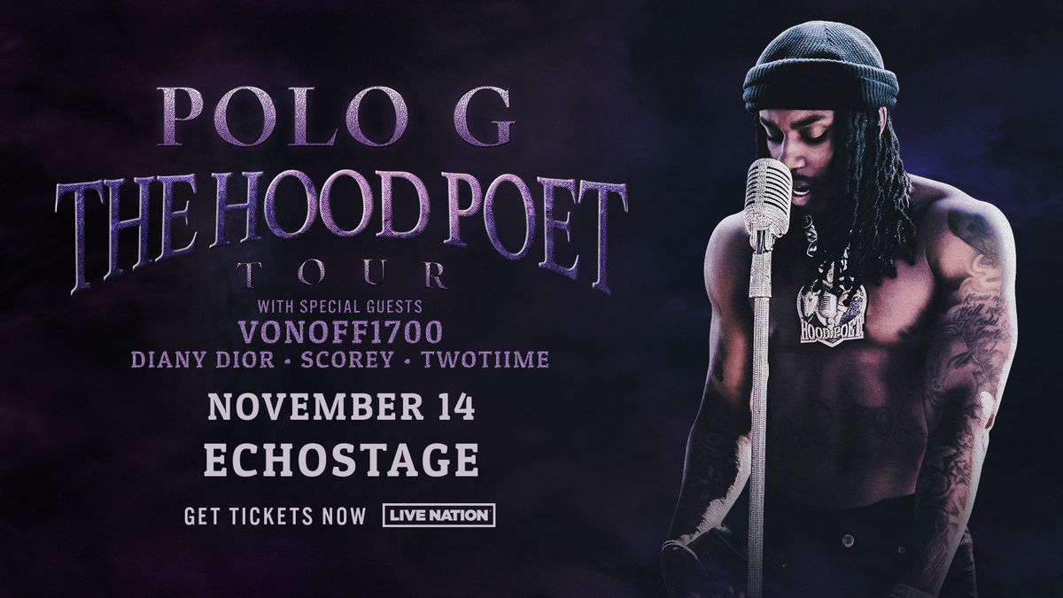 Polo G - The Hood Poet Tour