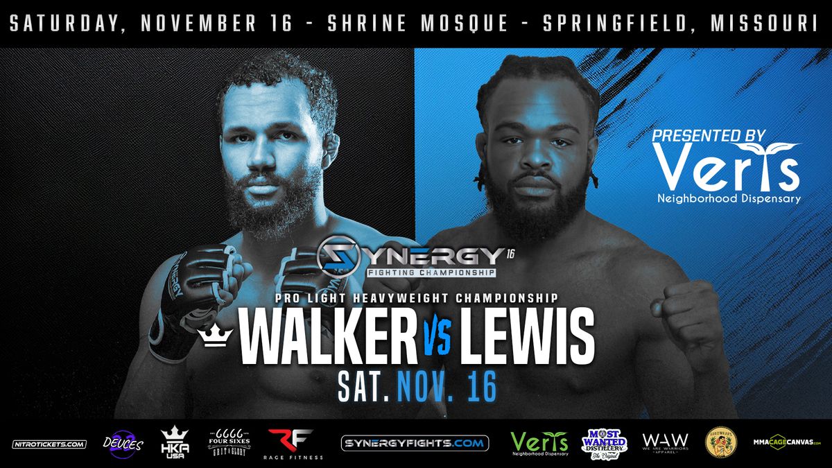 Synergy FC 16: Walker vs Lewis 