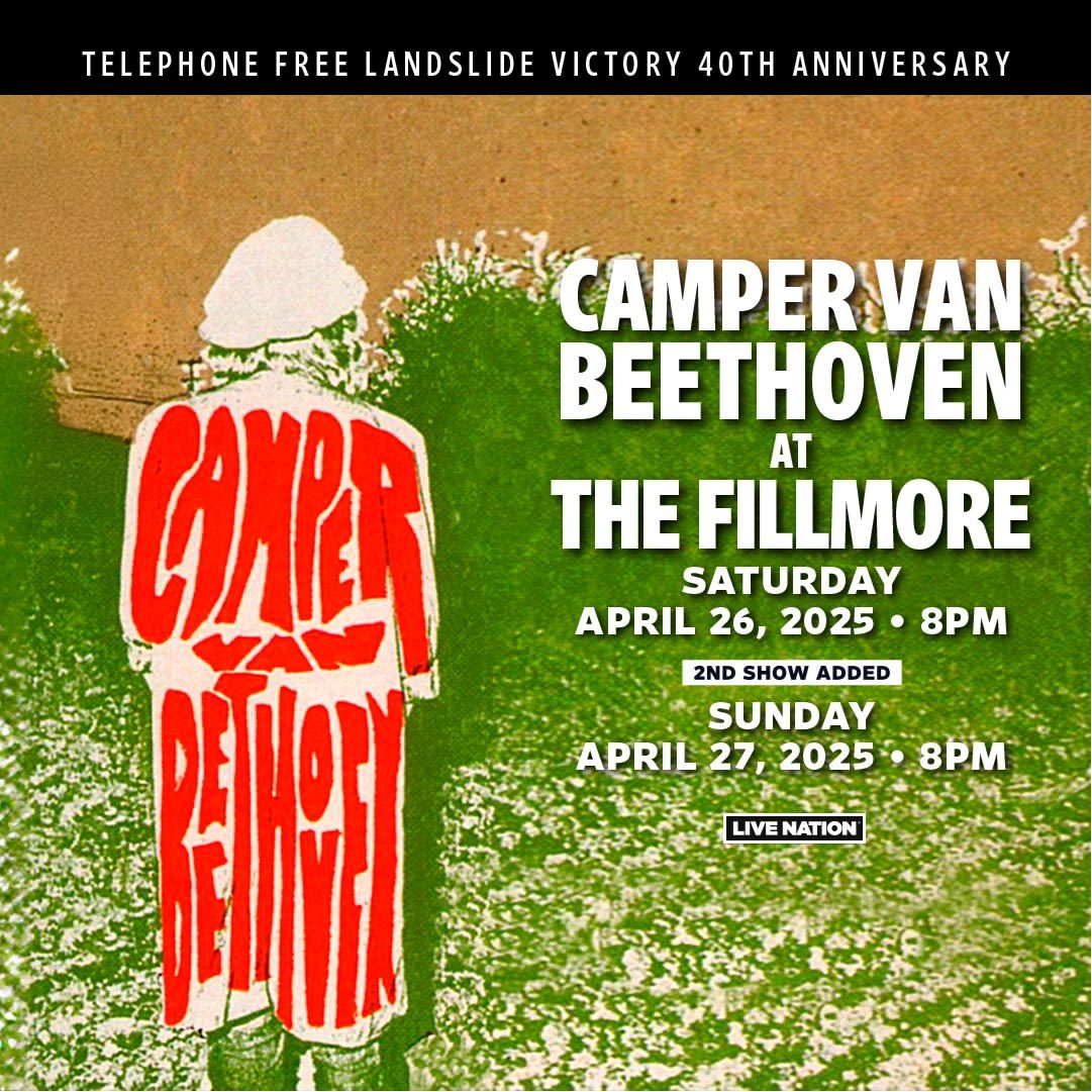 Camper Van Beethoven at Fillmore San Francisco