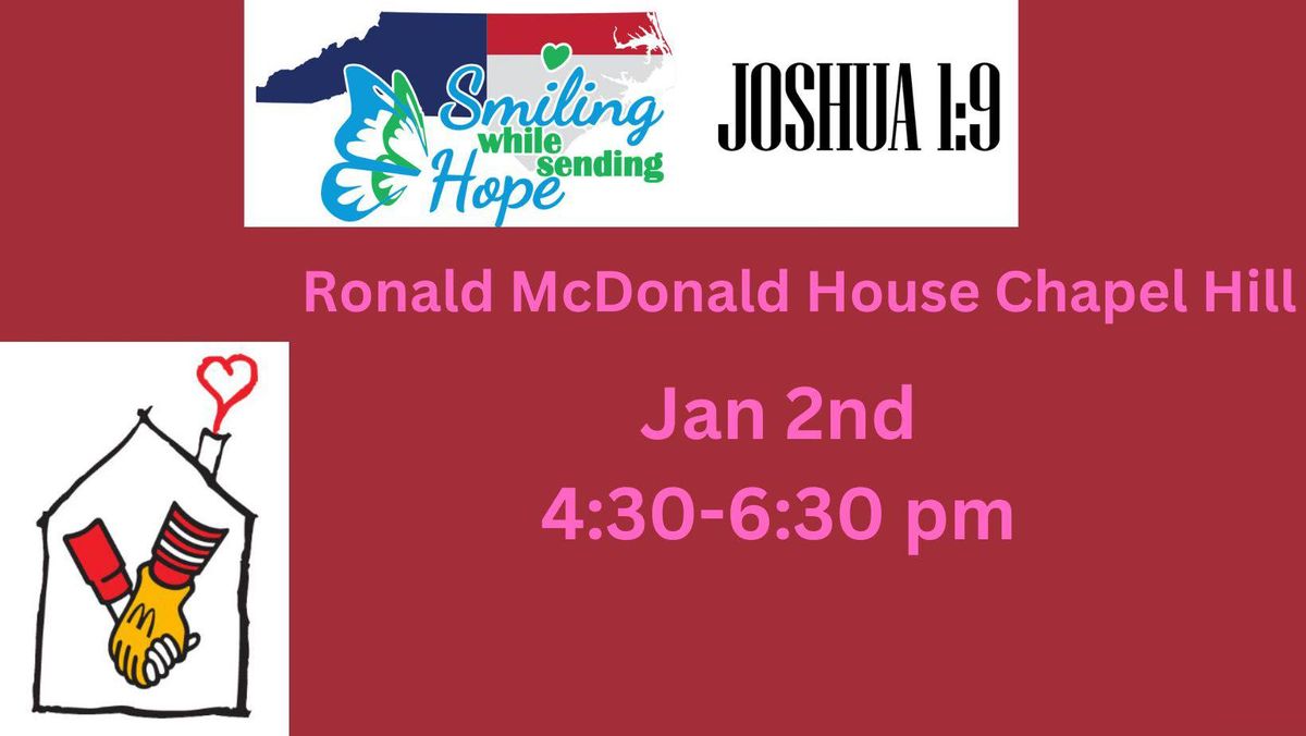 SWSH Night at the Ronald McDonald House of Chapel Hill