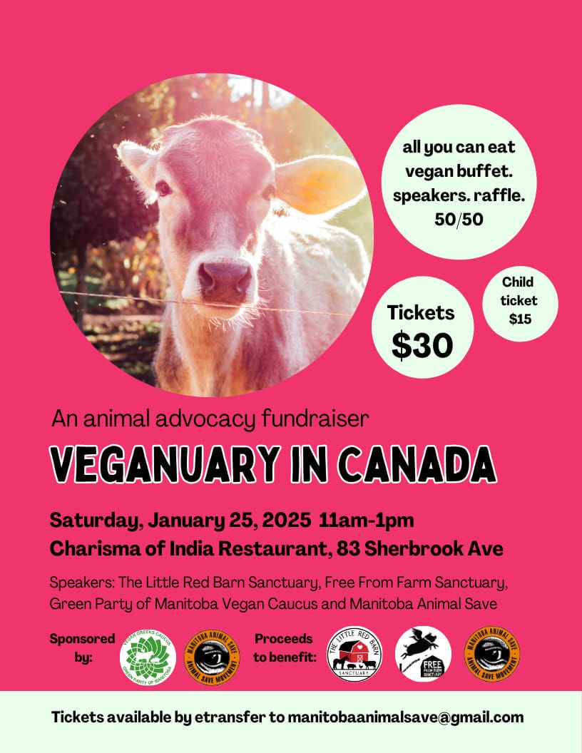 Veganuary in Canada! An Animal Advocacy Fundraiser 