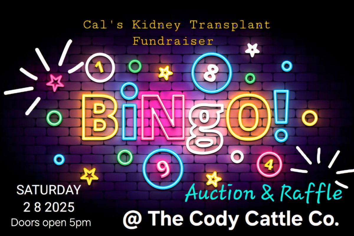 BINGO Night! A fundraiser for Cal