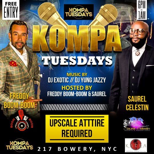 Kompa Tuesdays at Katra Lounge (Haitian Party)