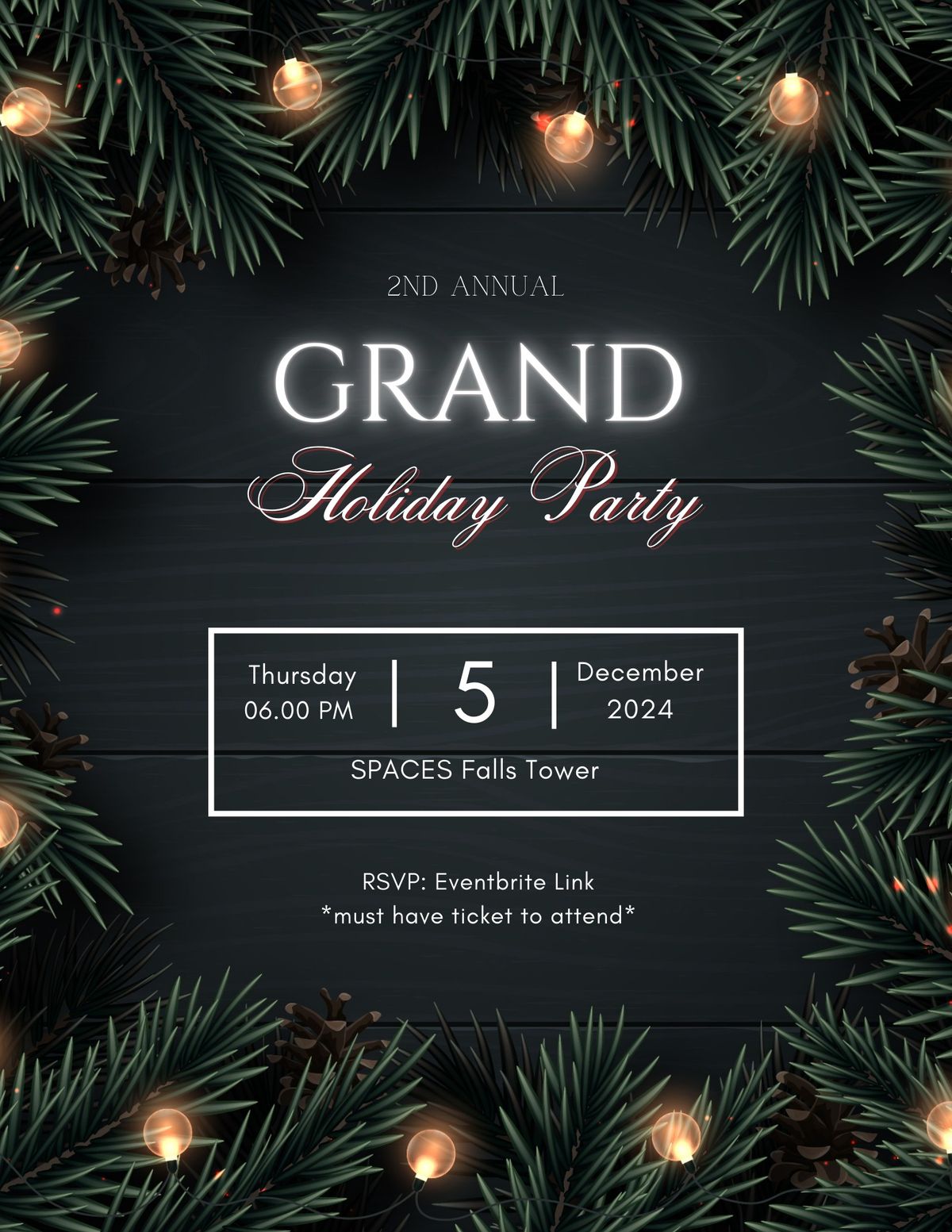 2nd Annual GRAND Holiday Party