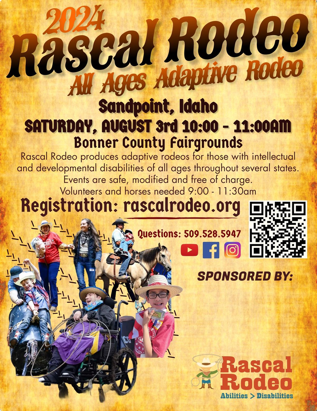 Rascal Rodeo's Adaptive Rodeo - Sandpoint, Idaho