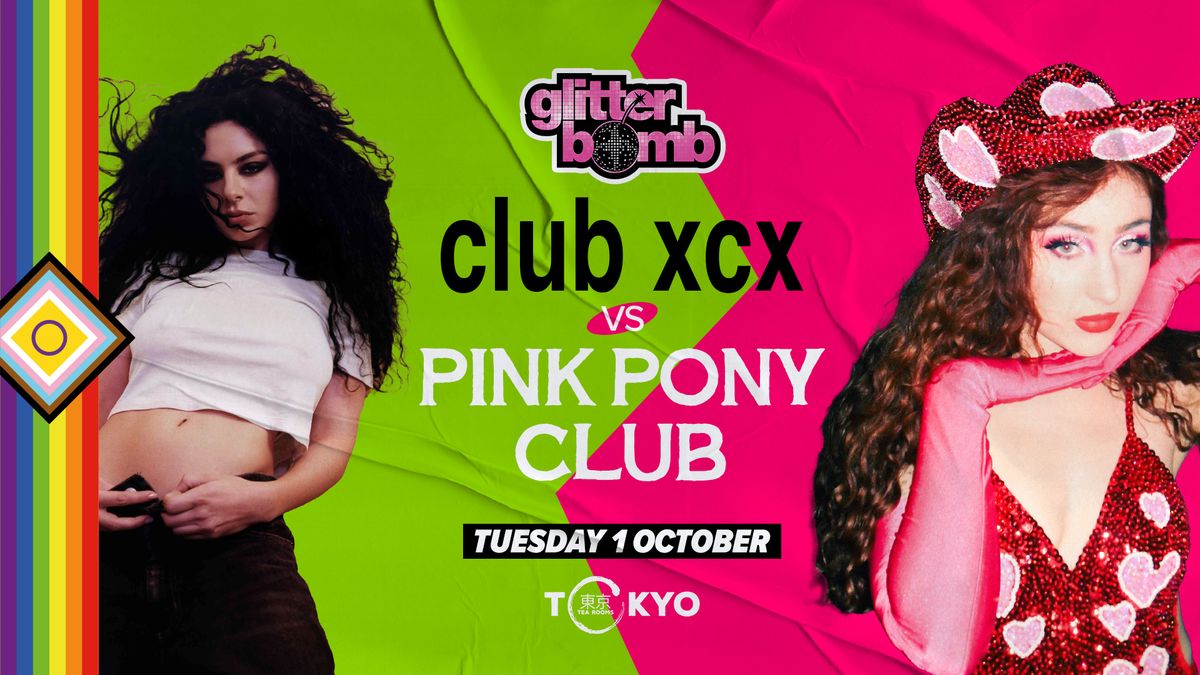 Glitterbomb Canterbury \/ club xcx VS Pink Pony Club