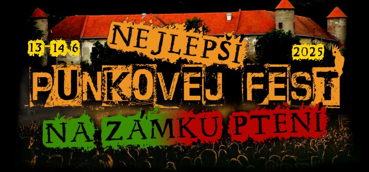 Nejlep\u0161\u00ed Punkovej fest na Z\u00e1mku Pten\u00ed