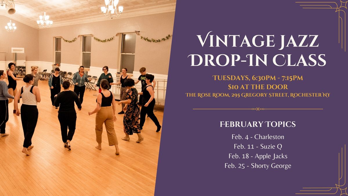 Vintage Jazz Drop-In Class: Suzie Q