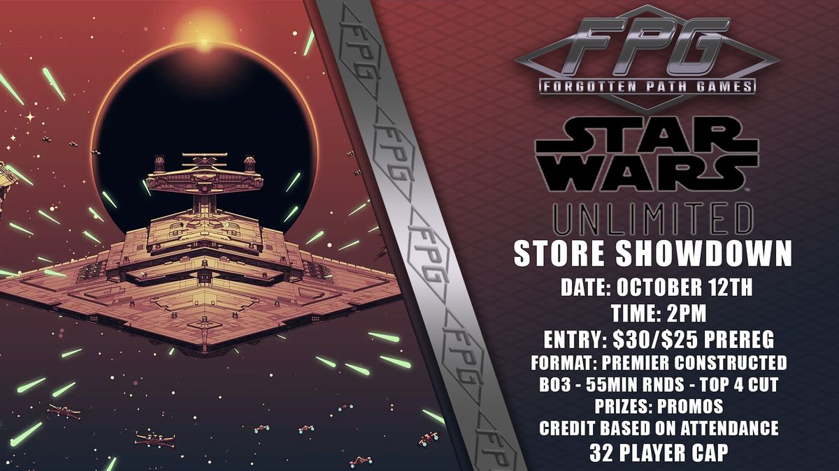 Star Wars: Unlimited Store Showdown