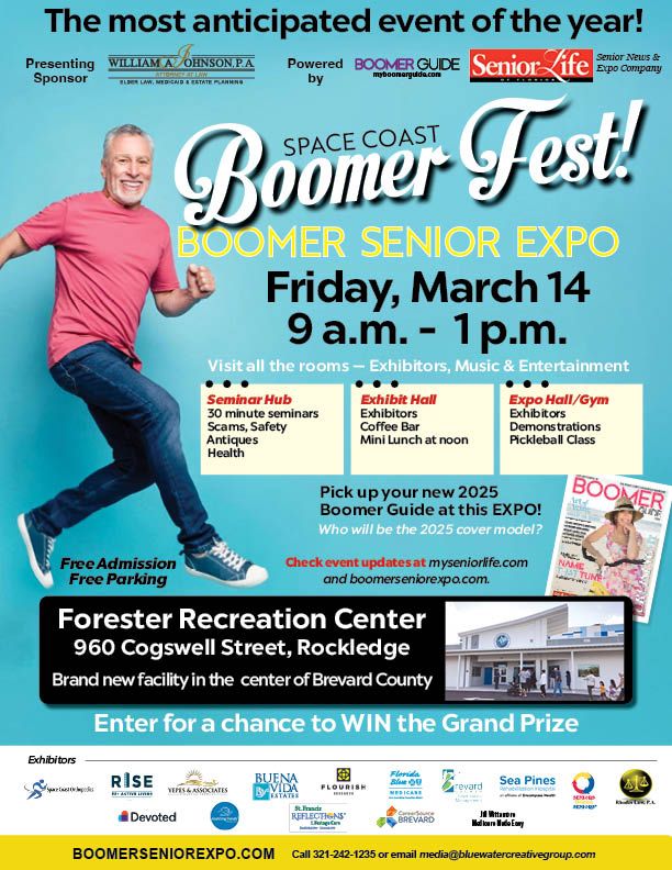 Space Coast BoomerFest! a Boomer\/Senior Expo powered by Senior Life