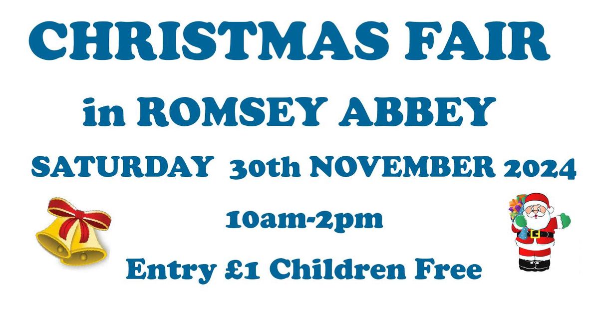 Christmas Fair in Romsey Abbey