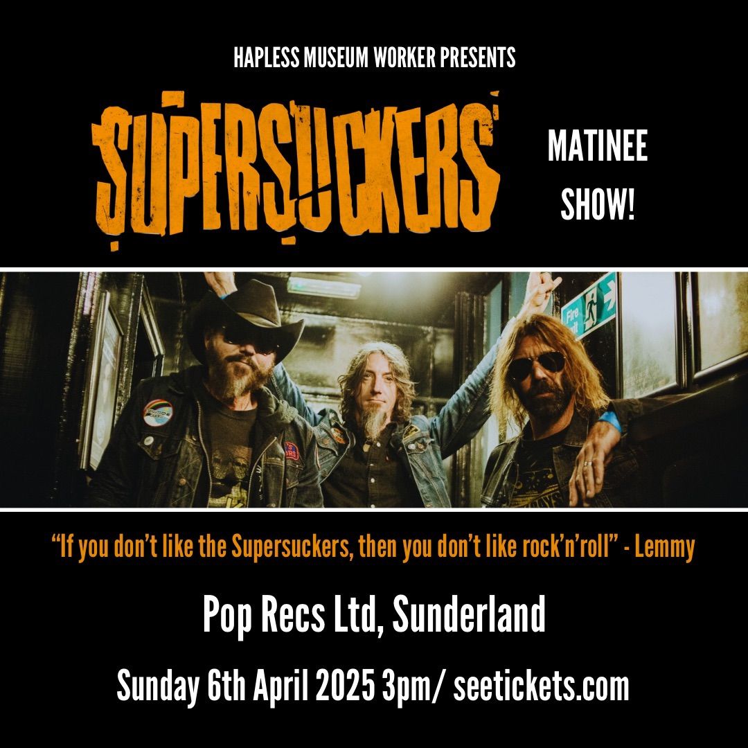 Supersuckers matinee gig in Sunderland