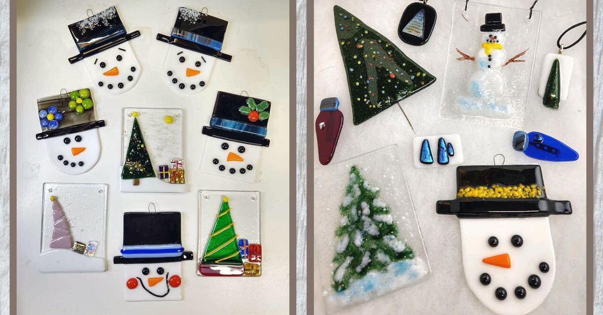 Fused Glass Ornament Sampler Class