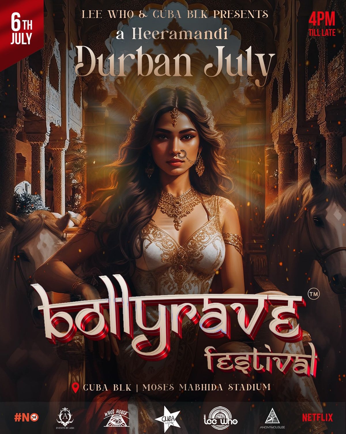 BollyRave Festival - a Heeramandi Durban July