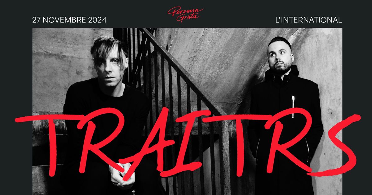 Traitrs + guest @ L'International \/\/ 27.11.2024