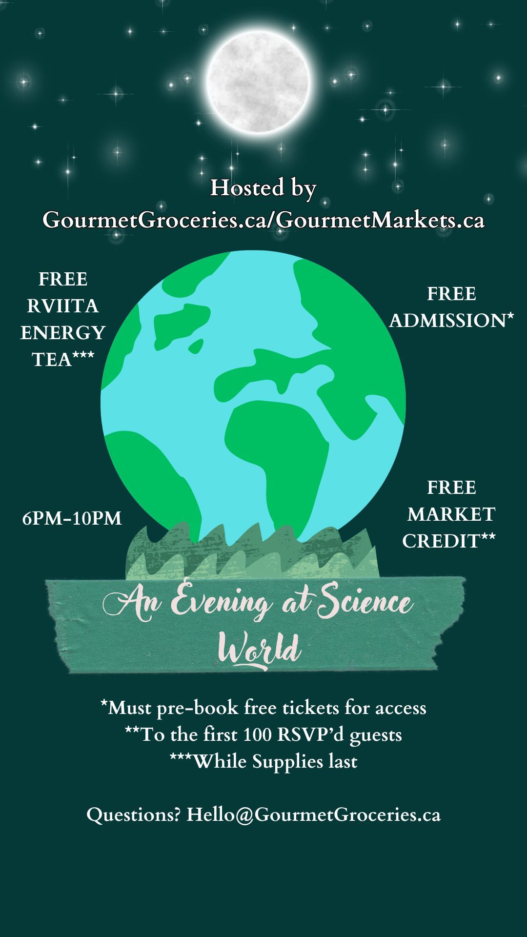 Night Market at Science World (Hosted by GourmetMarkets.ca)