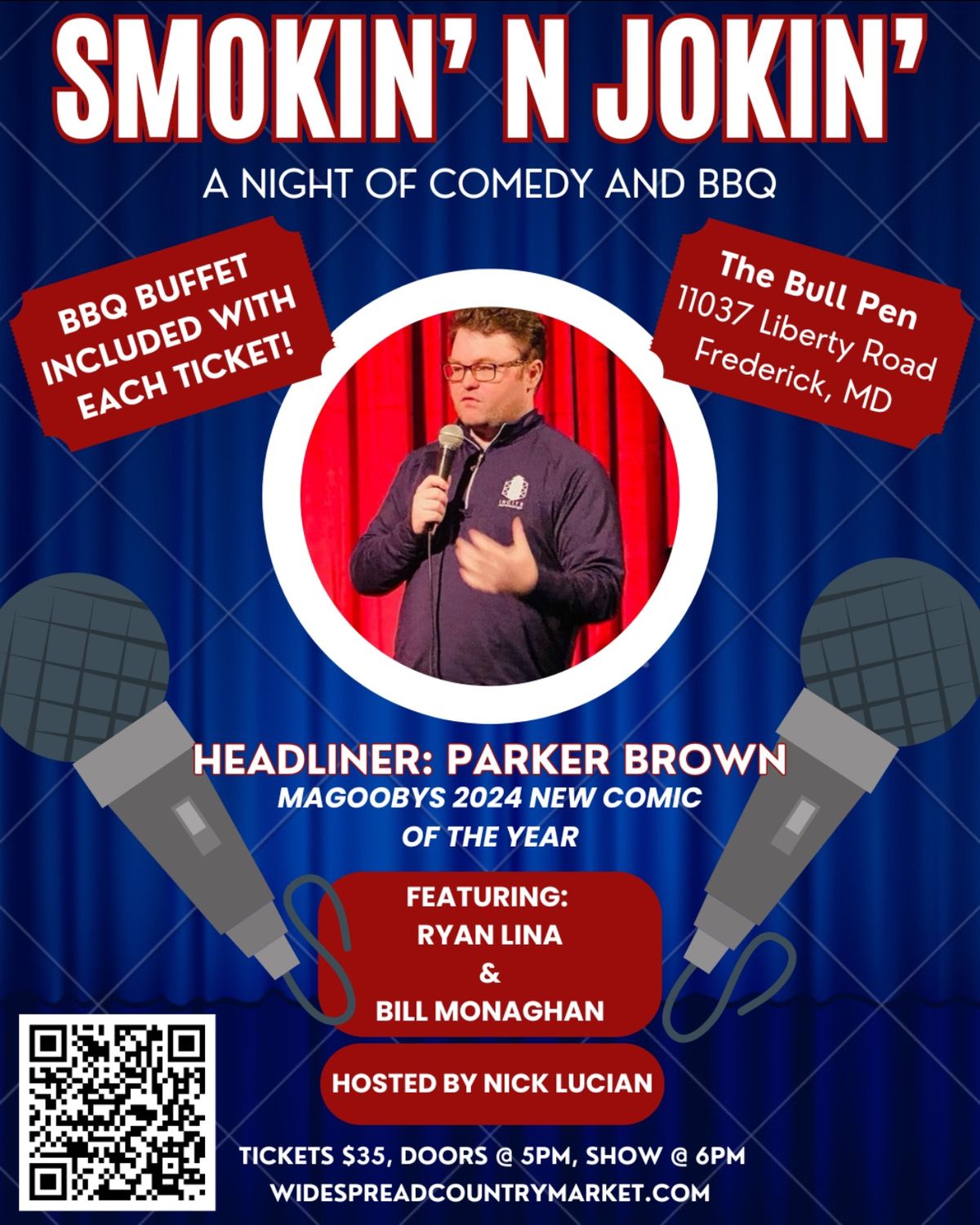 Smokin\u2019 N Jokin\u2019 Comedy Night