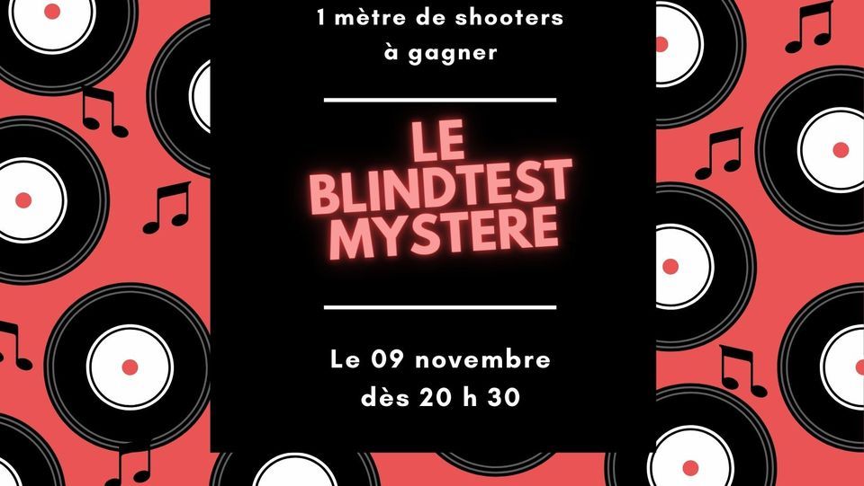 LE BLINDTEST MYSTERE