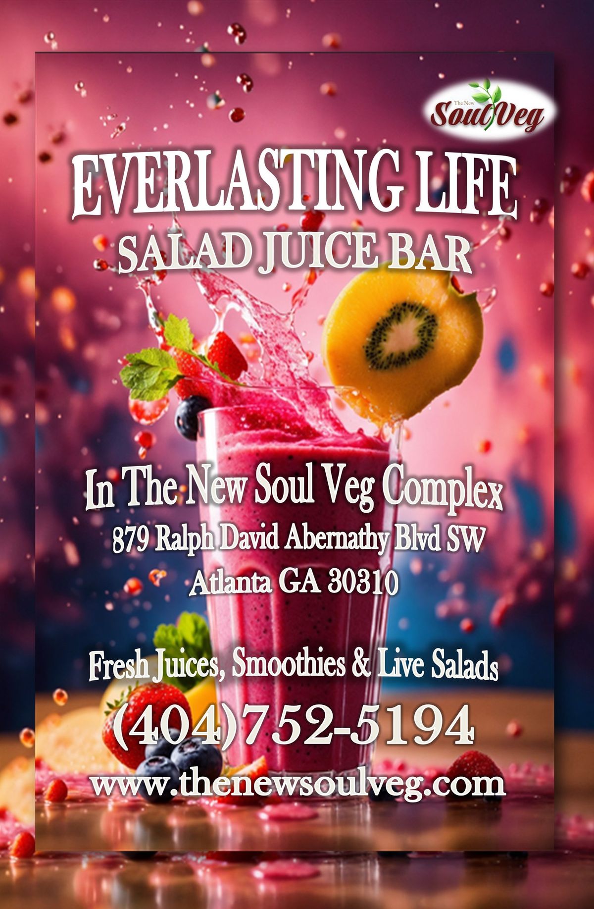 Everlasting Life Juice & Salad Bar Grand Reopening