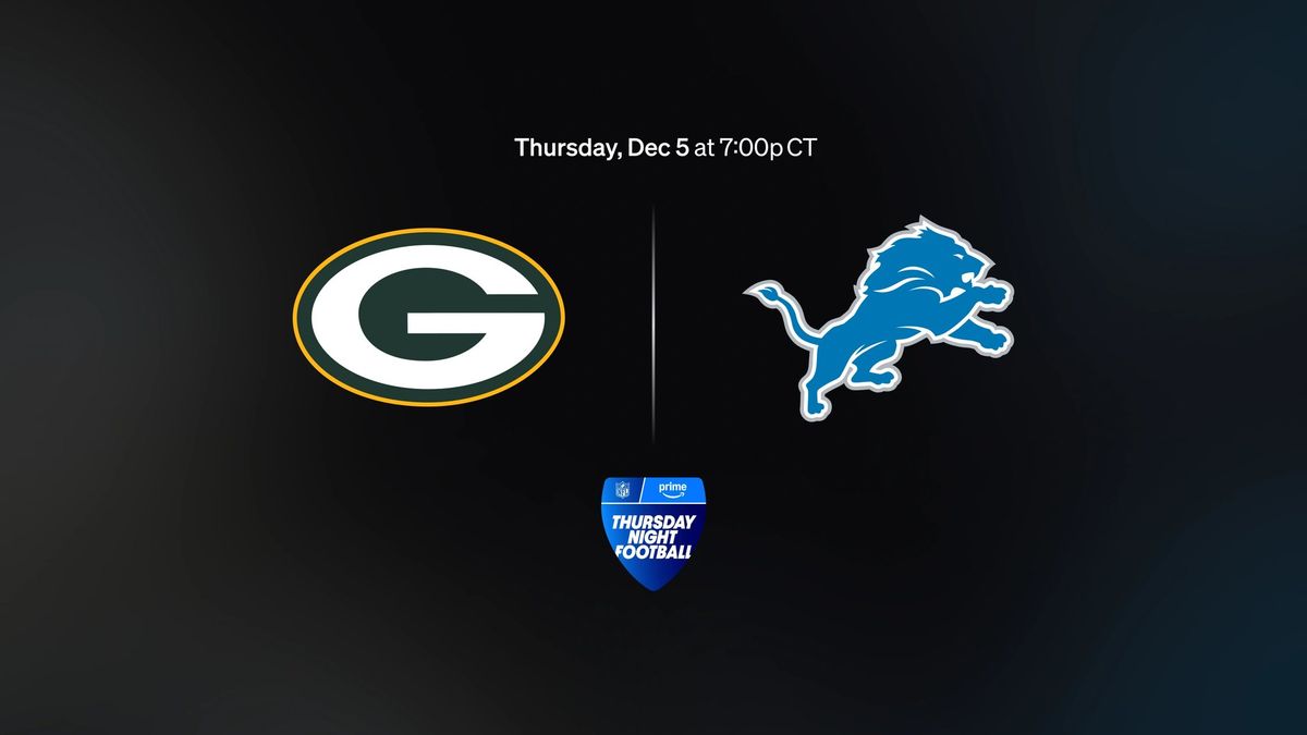 NFL: Packers @ Lions