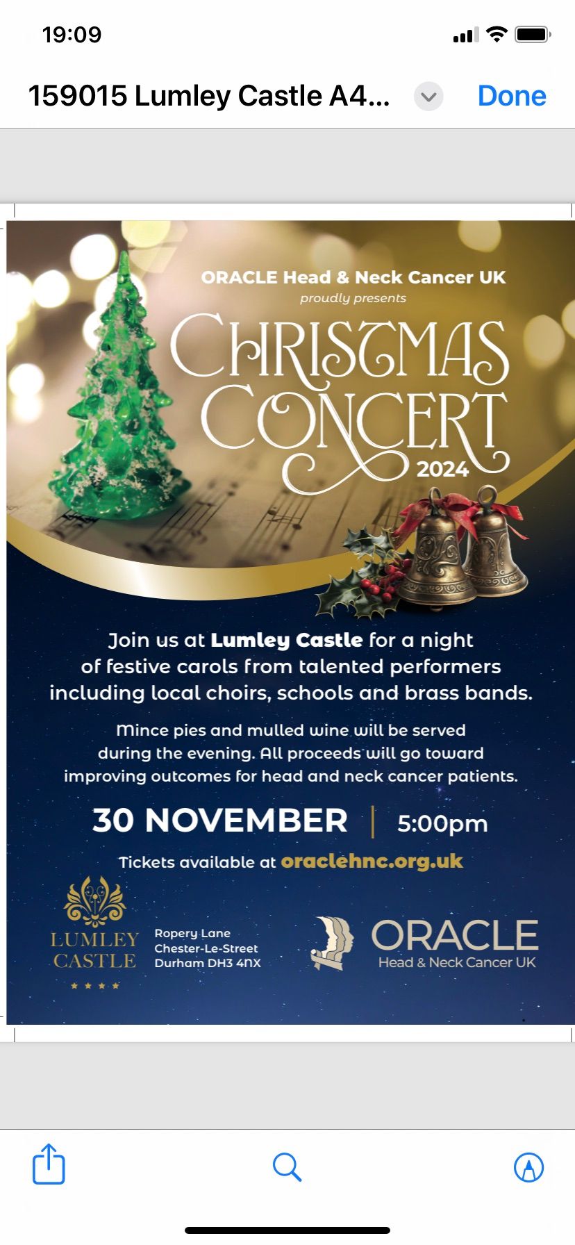 OracleHNCF Christmas Carol Concert 