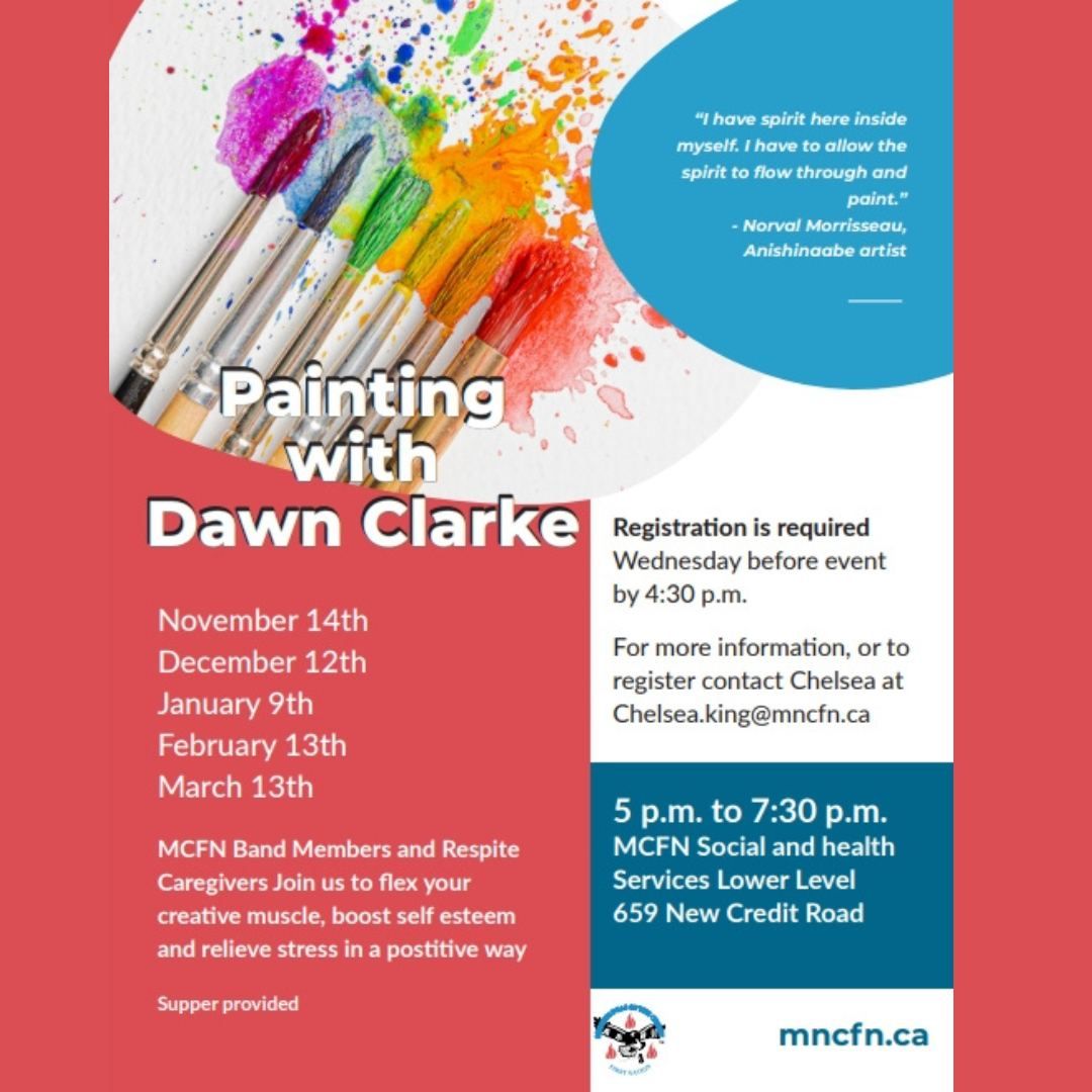 Painting with Dawn Clarke