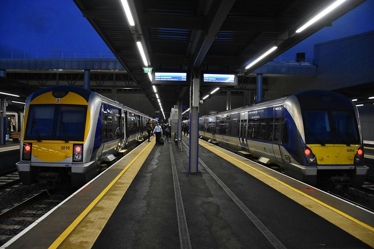 Outing to Belfast Grand Central  & Adelaide Depot