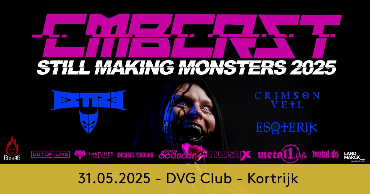 Combichrist - Still Making Monsters 2025 @ DVG Club, Kortrijk