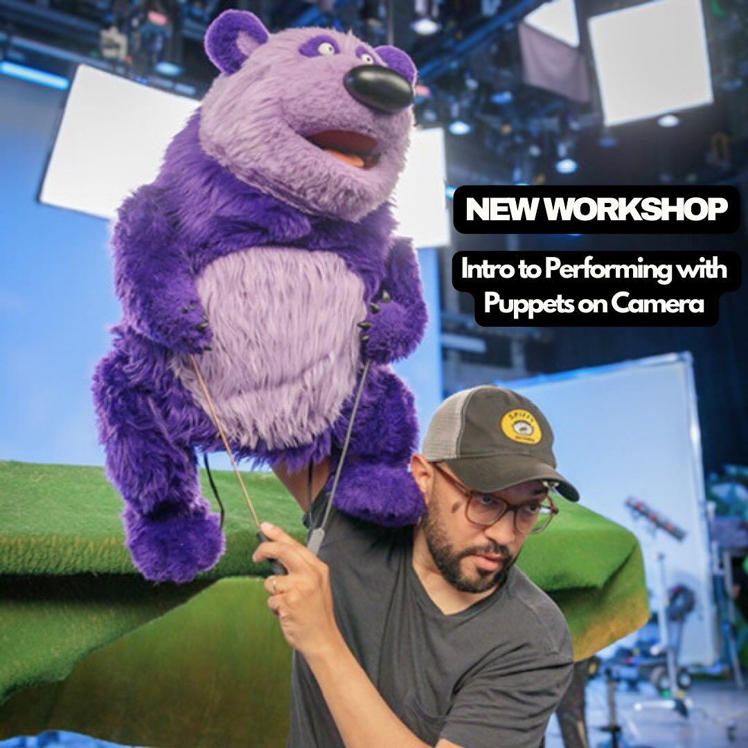 Intro to Performing with Puppets on Camera