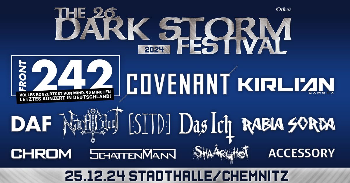 26. DARK STORM FESTIVAL 2024