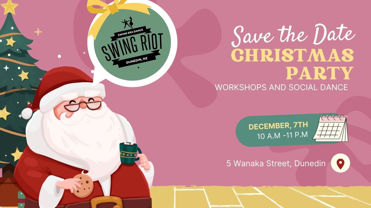 Swing Riot Jingle Jangle Christmas Workshops and Farewell Social