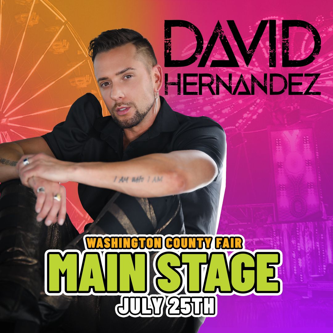 David Hernandez LIVE at the Washington County Fair!