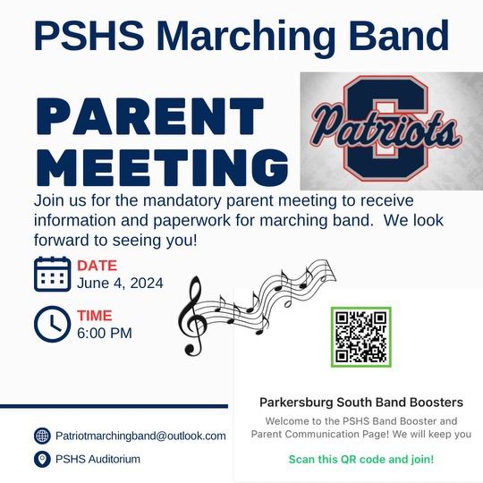 PSHS Marching Band - Parent Meeting