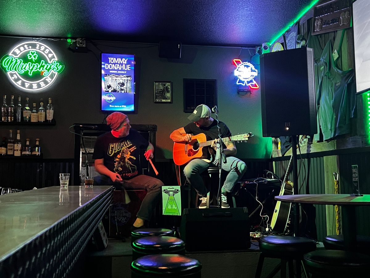 Tommy and Friend at Murphy\u2019s Tavern