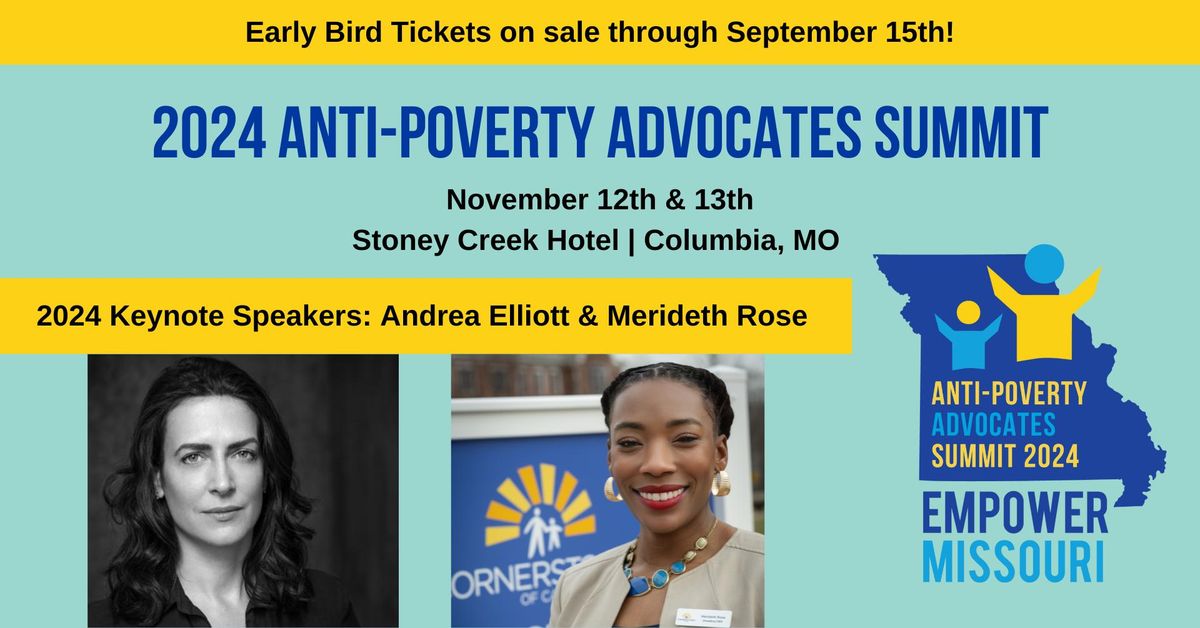 2024 Anti-Poverty Advocates Summit