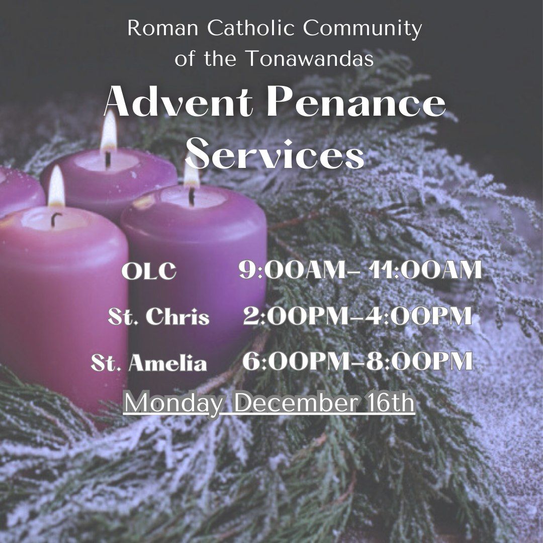 Advent Penance Services