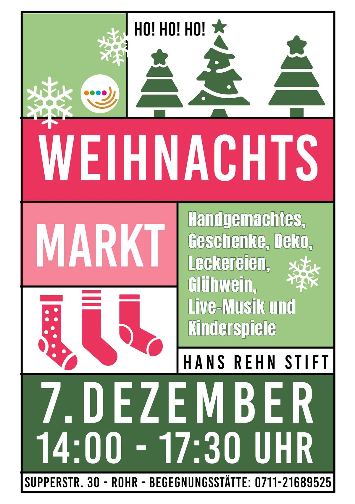 Weihnachtsmarkt im Hans Rehn Stift