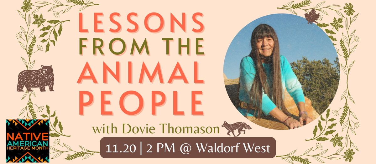 Lessons from the Animal People with Dovie Thomason