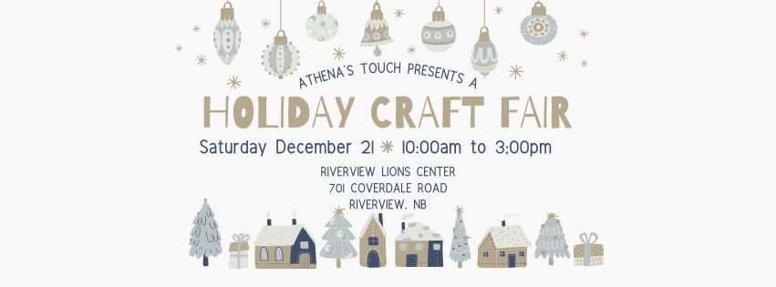 Athena's Touch Presents an Annual Holiday Craft Fair